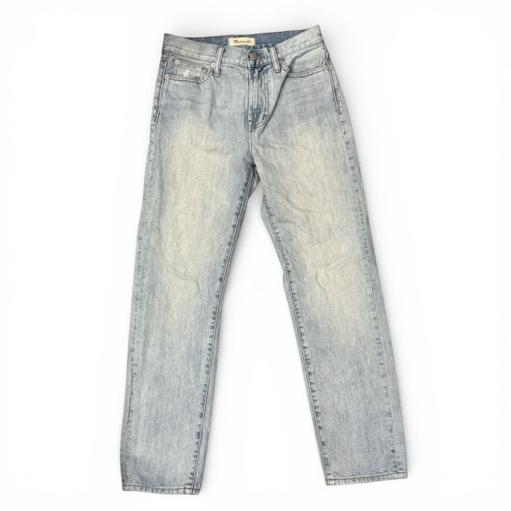 Madewell Perfect Vintage Jean Light Wash 26 High Rise Straight 90s Classic